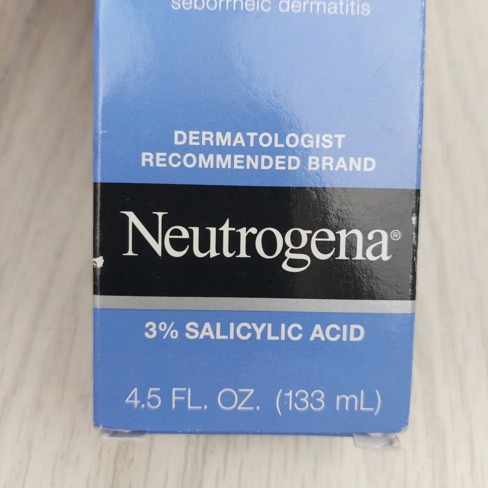Neutrogena T/Sal Therapeutic Shampoo 4.5oz Blue 3% Salicylic Acid Scalp 2 Pack